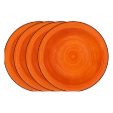 Εικόνα της Σετ Πιάτα Lamart Happy Bαθιά Κεραμικά 21.5cm Orange 4τμχ LT9063