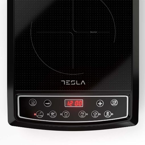 Εικόνα της Επιτραπέζια Μονή Επαγωγική Εστία Tesla IC200B 1500W Black