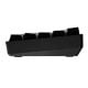 Εικόνα της Πληκτρολόγιο HK Gaming GK61 RGB Gateron Mechanical Brown Switch (US) Black
