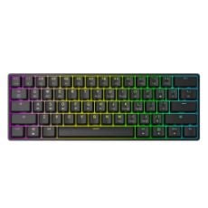Εικόνα της Πληκτρολόγιο HK Gaming GK61 RGB Gateron Mechanical Brown Switch (US) Black