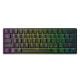 Εικόνα της Πληκτρολόγιο HK Gaming GK61 RGB Gateron Mechanical Brown Switch (US) Black
