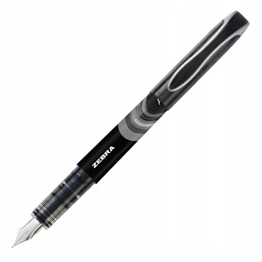Εικόνα της Zebra Fountain Pen Black Ink 0.6mm Black ZB-69481