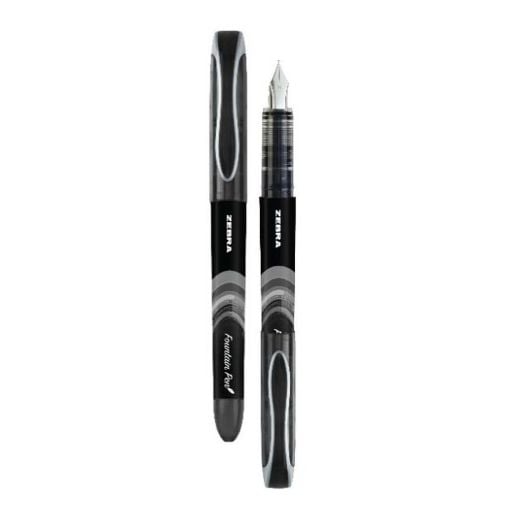 Εικόνα της Zebra Fountain Pen Black Ink 0.6mm Black ZB-69481