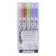 Εικόνα της Σετ Μαρκαδόρων Zebra Midliner Creative Double-Ended Cool & Refined Colors 5 τμχ ZB-78205