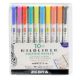 Εικόνα της Σετ Μαρκαδόρων Zebra Midliner Creative Double-Ended Soft-Mild Colors 10 τμχ ZB-78501