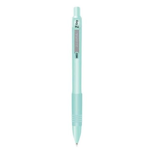 Εικόνα της Στυλό Zebra Z-Grip Pastels Retractable Ballpoint Blue Ink 1.0mm Green ZB-91804