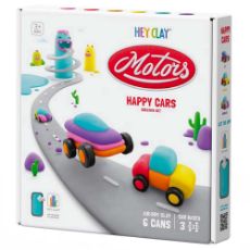 Εικόνα της Hey Clay Motors - Happy Cars Set, 6 Cans 60902