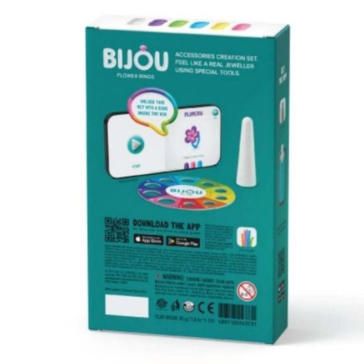 Εικόνα της Hey Clay Bijou - Flower Rings, 3 Cans 30119