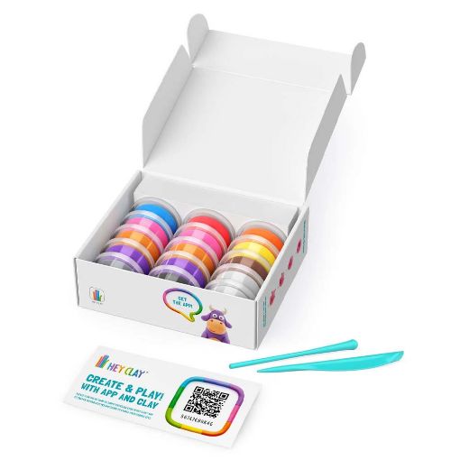 Εικόνα της Hey Clay - Animals Colorful Set, 15 Cans (11 Colors) 15012
