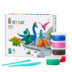 Εικόνα της Hey Clay - Dinos Colorful Set, 15 Cans (12 Colors) 15016