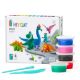 Εικόνα της Hey Clay - Dinos Colorful Set, 15 Cans (12 Colors) 15016