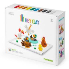 Εικόνα της Hey Clay - Farm Birds Colorful Set, 15 Cans (12 Colors) 15020