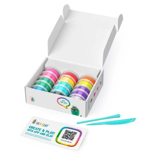 Εικόνα της Hey Clay - Monsters Colorful Set, 15 Cans (12 Colors) 15018