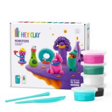 Εικόνα της Hey Clay - Monsters Colorful Set, 15 Cans (12 Colors) 15018