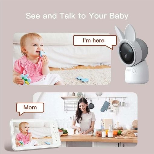 Εικόνα της Arenti AINanny A4 WiFi 2K Baby Monitor Kit with LCD Screen