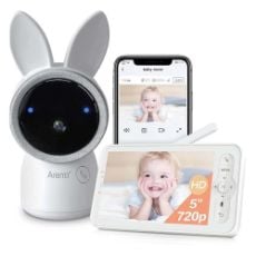 Εικόνα της Arenti AINanny WiFi 2K Baby Monitor Kit with LCD Screen