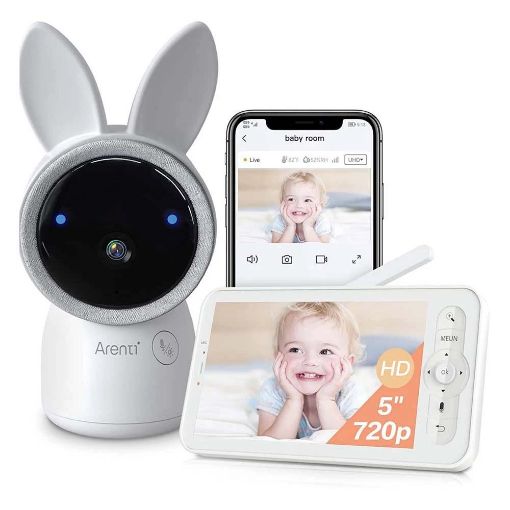 Εικόνα της Arenti AINanny A4 WiFi 2K Baby Monitor Kit with LCD Screen