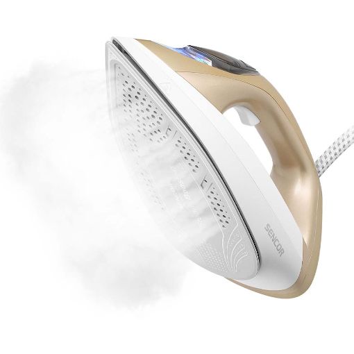 Εικόνα της Σύστημα Σιδερώματος Sencor SSI 0810VT 5.5bar 2400W Gold/White