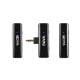 Εικόνα της Boya Boyalink Ασύρματο Μικρόφωνο Πέτου 3.5mm, Lightning, USB-C - Mαύρο