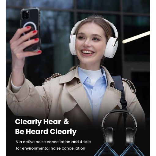 Εικόνα της Headset Edifier WH950NB ANC Bluetooth Ivory