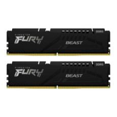 Εικόνα της Ram Kingston Fury Beast 16GB (2x8GB) DDR5-5200MHz CL40 Black KF552C40BBK2-16