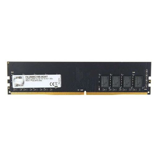 Εικόνα της Ram G.Skill Value 8GB (1x8GB) DDR4 2666MHz CL19 F4-2666C19S-8GNT