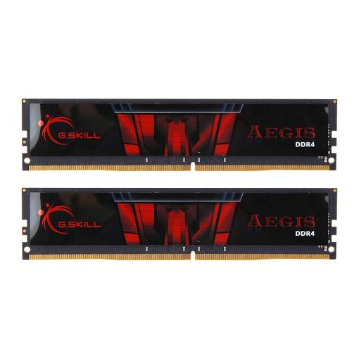 Εικόνα της Ram G.Skill Aegis 32GB (2x16GB) DDR4 2666MHz CL19 F4-2666C19D-32GIS