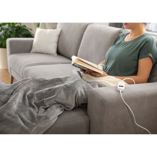 Εικόνα της Ηλεκτρική Κουβέρτα Sencor SUB 2000G 160W 130 x 180 cm Gray