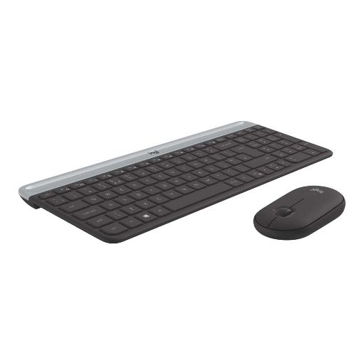Εικόνα της Πληκτρολόγιο-Ποντίκι Logitech MK470 Wireless Graphite US 920-009204