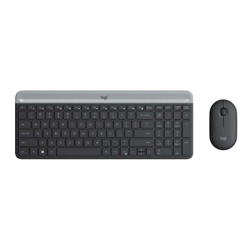 Εικόνα της Πληκτρολόγιο-Ποντίκι Logitech MK470 Wireless Graphite US 920-009204