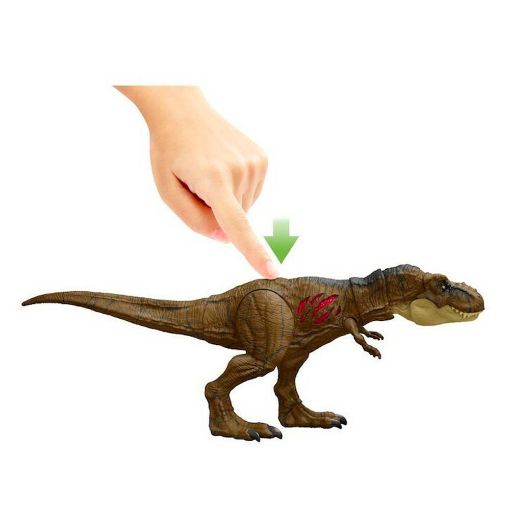 Εικόνα της Mattel Jurassic World - Extreme Damage Τυραννόσαυρος Ρεξ HGC19
