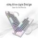 Εικόνα της Πληκτρολόγιο Redragon K631WG 65% Outemu Red Switches White/Grey