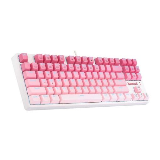 Εικόνα της Πληκτρολόγιο Redragon K645W TKL Outemu Blue Switches Pink/White