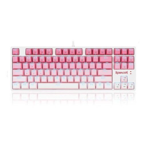 Εικόνα της Πληκτρολόγιο Redragon K645W TKL Outemu Blue Switches Pink/White
