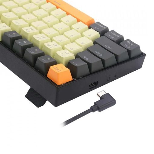Εικόνα της Πληκτρολόγιο Redragon K629 Phantom Pro M 75% Wireless Outemu Red Switches Black