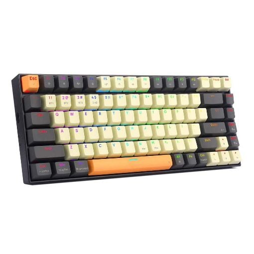 Εικόνα της Πληκτρολόγιο Redragon K629 Phantom Pro M 75% Wireless Outemu Red Switches Black