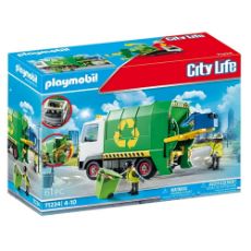 Εικόνα της Playmobil City Life - Όχημα Ανακύκλωσης Απορριμμάτων 71234