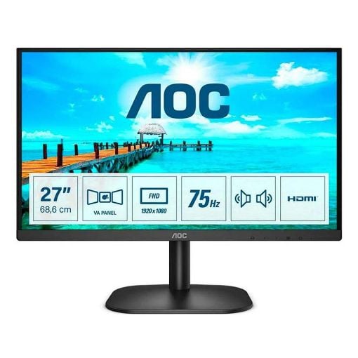 Εικόνα της Οθόνη AOC 27B2DM 27" VA FHD 75Hz