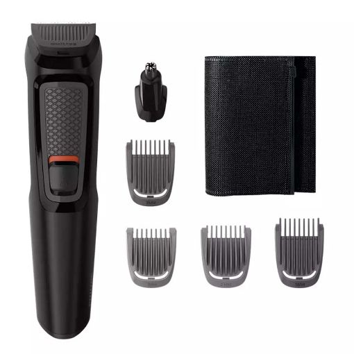 Εικόνα της Σετ  Κουρευτικής Μηχανής Philips Multigroom Series 3000 Επαναφορτιζόμενη 6 in 1 Black MG3710/15