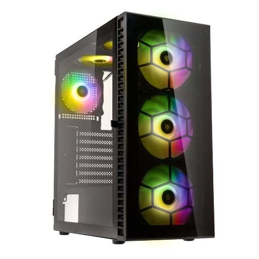 Εικόνα της Kolink Observatory HF ARGB Tempered Glass Black PGW-CH-KOL-109