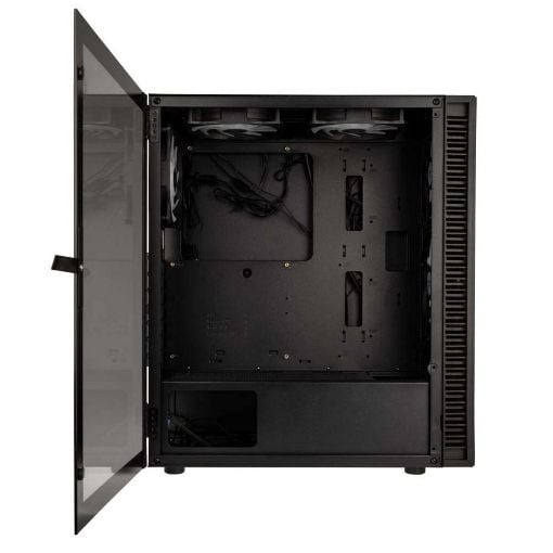 Εικόνα της Kolink Observatory HF Mesh ARGB Tempered Glass Black PGW-CH-KOL-110