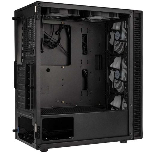 Εικόνα της Kolink Observatory HF Mesh ARGB Tempered Glass Black PGW-CH-KOL-110