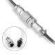 Εικόνα της Redragon Coiled Keyboard Cable A115 White