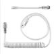 Εικόνα της Redragon Coiled Keyboard Cable A115 White