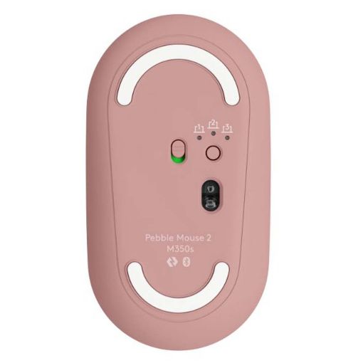 Εικόνα της Ποντίκι Logitech Pebble M350s Wireless Rose 910-007014