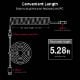 Εικόνα της Redragon Coiled Keyboard Cable A115 Black
