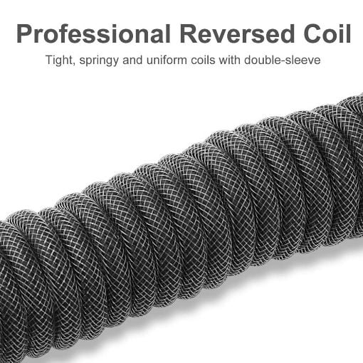 Εικόνα της Redragon Coiled Keyboard Cable A115 Black