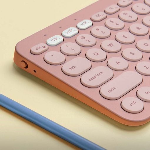 Εικόνα της Πληκτρολόγιο Logitech K380s Bluetooth Rose (US) 920-011853
