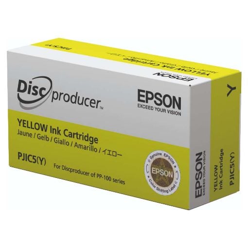 Εικόνα της Μελάνι Epson PJIC5 Yellow C13S020692