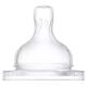 Εικόνα της Θηλή Philips Avent Natural από Σιλικόνη Αργής Ροής για 0+ μηνών 2τμχ SCY761/02
